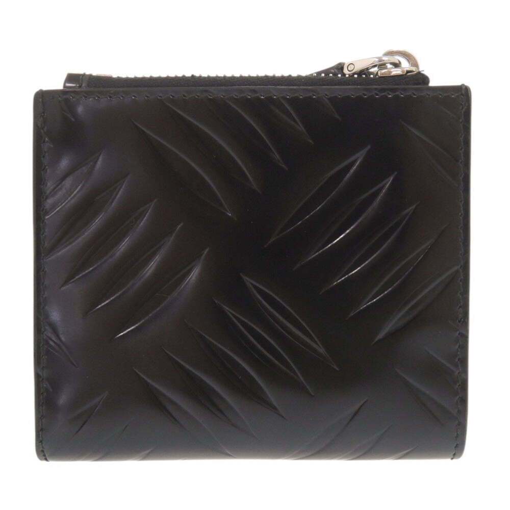 Excellent Condition Prada Logo Compact Wallet In … - image 3